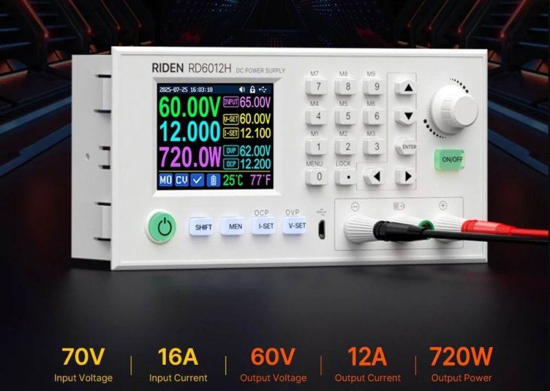 RD6012H, очень интересный преобразователь от Riden RD6012H, очень интересный преобразователь от Riden