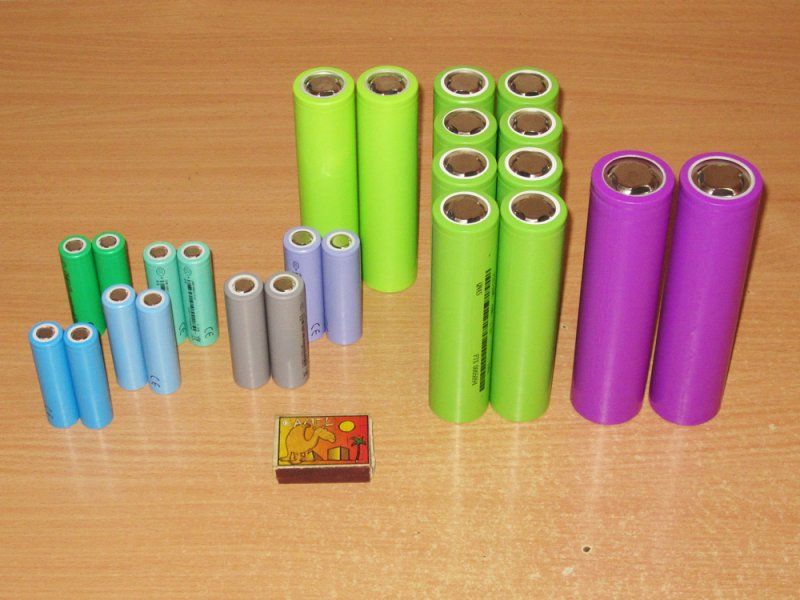 Аккумуляторы EVE формфактора 18650, четыре типа Аккумуляторы EVE формфактора 18650, четыре типа