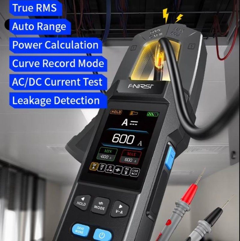 Токоизмерительные клещи-мультиметр Fnirsi DMC-100 Токоизмерительные клещи-мультиметр Fnirsi DMC-100