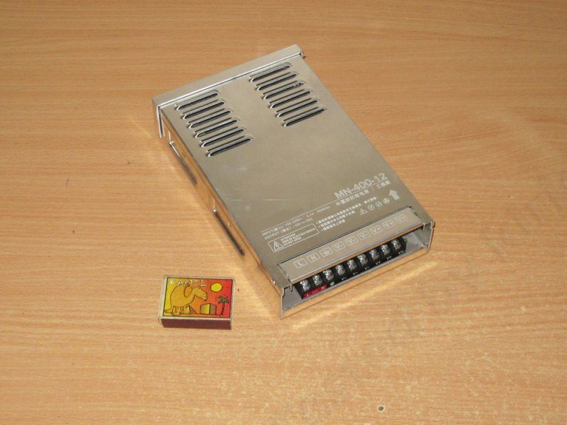 Блок питания MN-400-12, 12 вольт 400 ватт, кодовое название - скворечник Блок питания MN-400-12, 12 вольт 400 ватт, кодовое название - скворечник