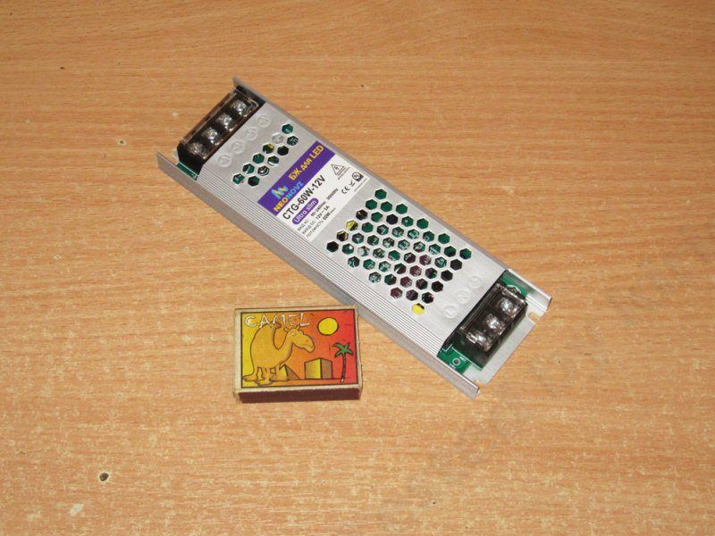 Блок питания CTG-60W-12V, очень неплохой Блок питания CTG-60W-12V, очень неплохой