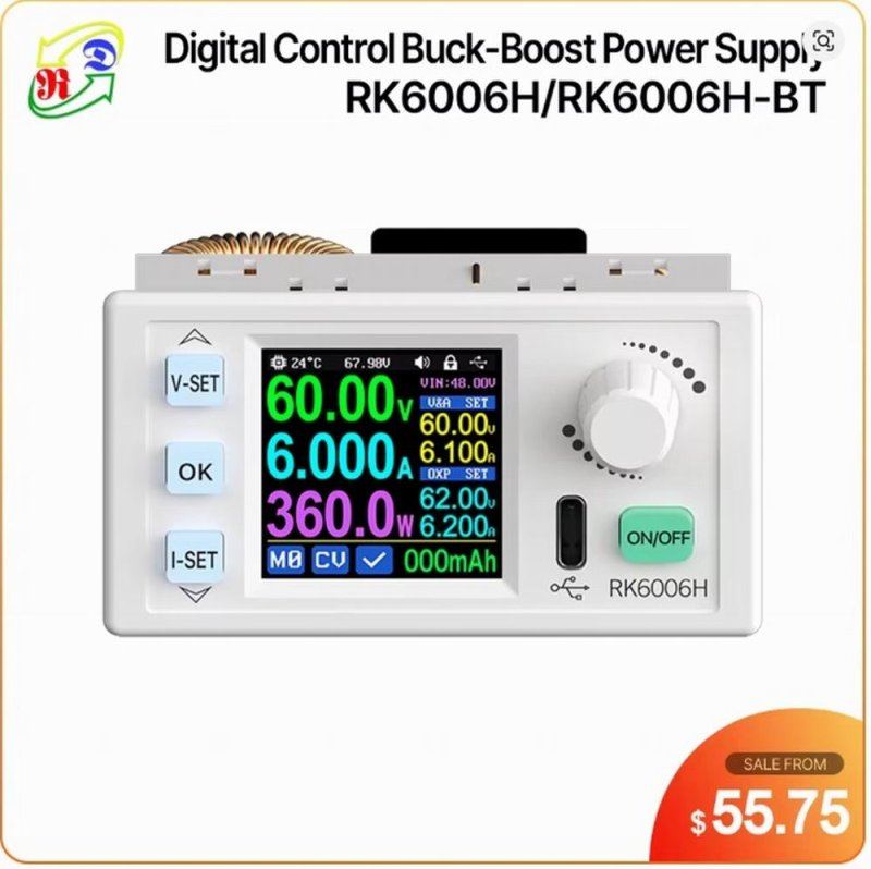 RK6006H, регулируемый DCDC с универсальным питанием. RK6006H, регулируемый DCDC с универсальным питанием.